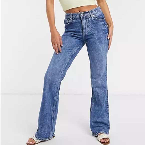 Free People laurel canyon high waisted flare Jean - Picture 2 of 16